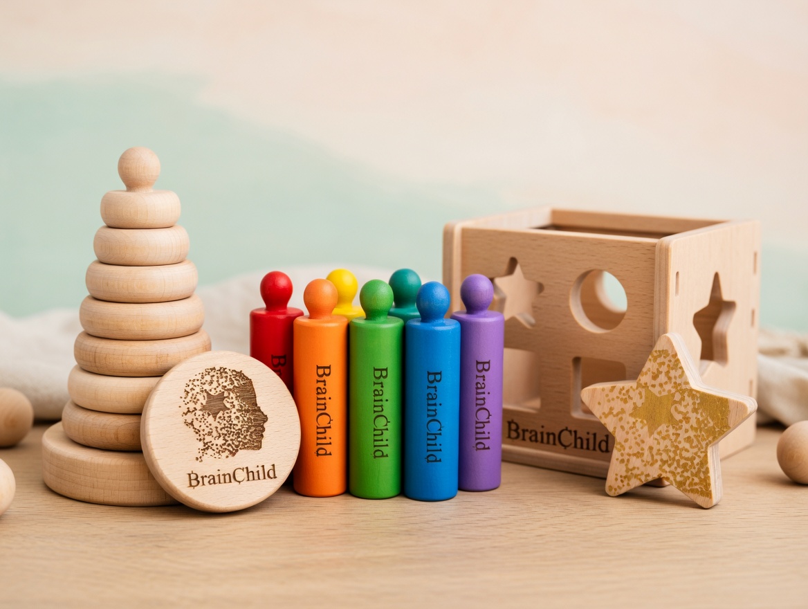 Brainchild wooden toys collection